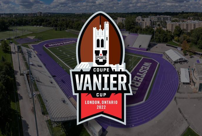 Logo for the 2022 Vanier Cup