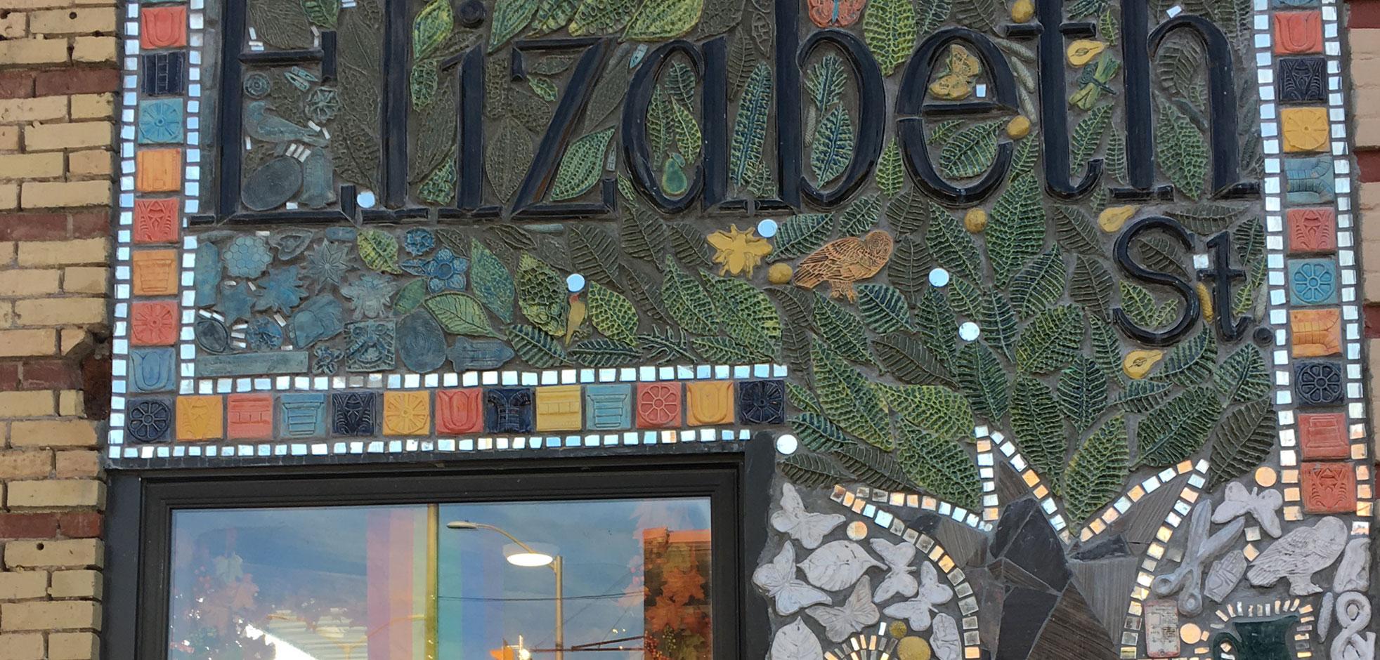 Old East Village Wayfinding Mosaic
