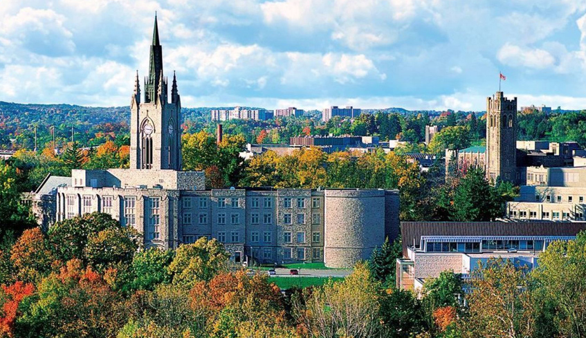 western university campus building