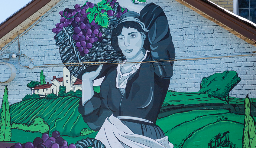 Danny’s Wine and Beer Supplies Mural