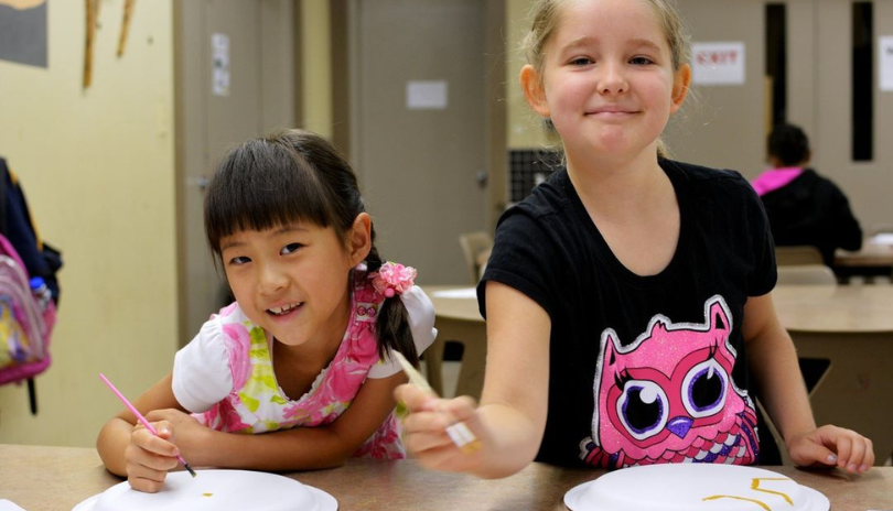 Children at Museum of Ontario Archaeology