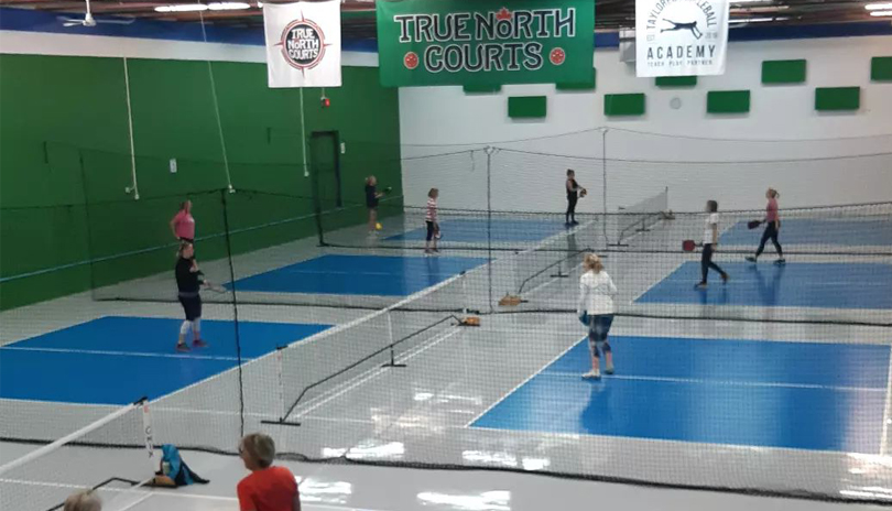 True North Courts Pickleball Facility located in London, ON