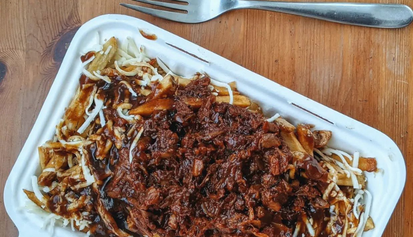 Poutine dish from V Food Spot