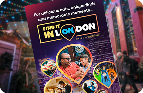 cover of find it in london guide