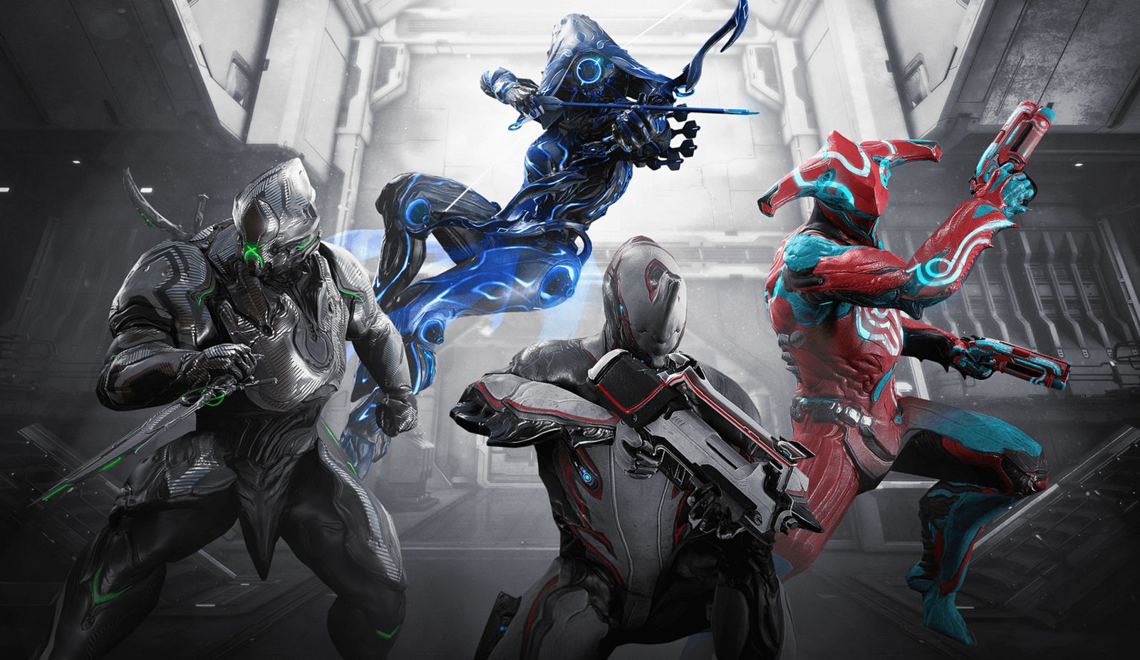 video game characters from the game warframe