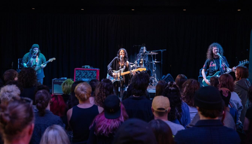 Softcult plays at a Punk Rock Flea Market event.