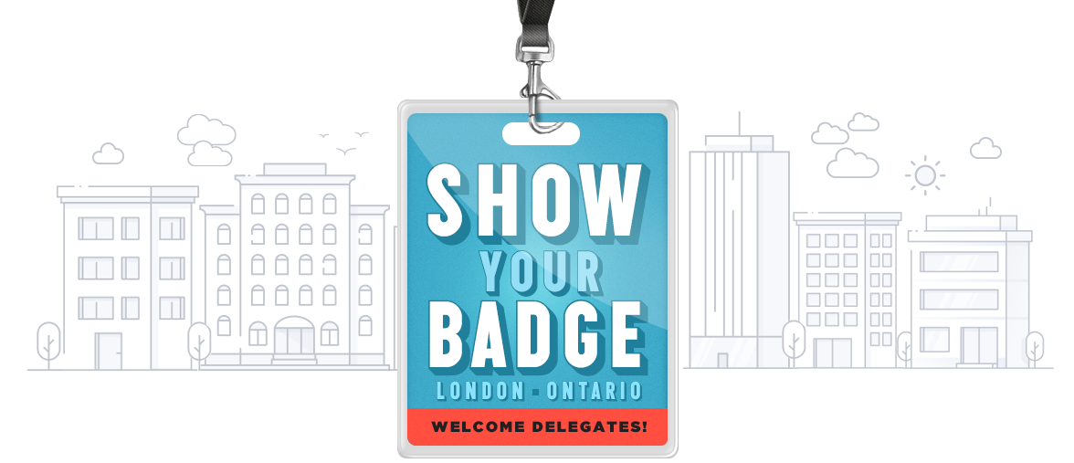 show your badge