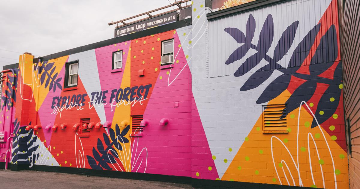 Hamilton Road's Street Art Mural in London, Ontario