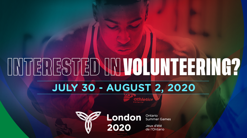 Volunteer Registration now open for the London 2020 Ontario Summer Games