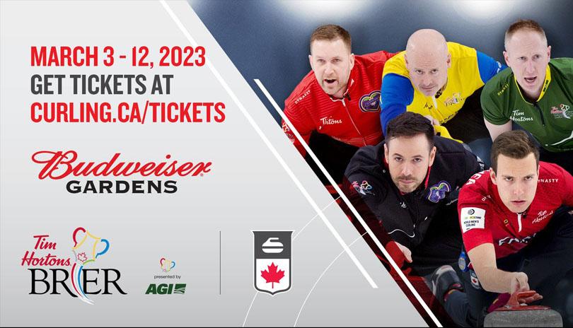 Full-event packages for 2023 Tim Hortons Brier in London on sale Tuesday March 8, 2022