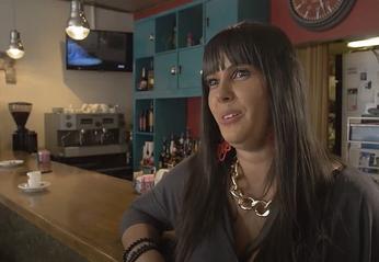 The owner of Tasca Piri Piri standing at the bar inside of the Tasca Piri Piri restaurant located in London, Ontario