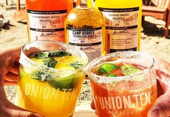 Mixed drinks from Union Ten Distillery located in London, Ontario