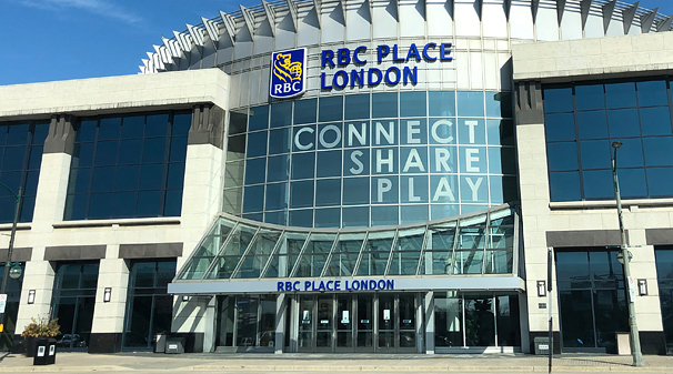 RBC Place London convention centre entrance