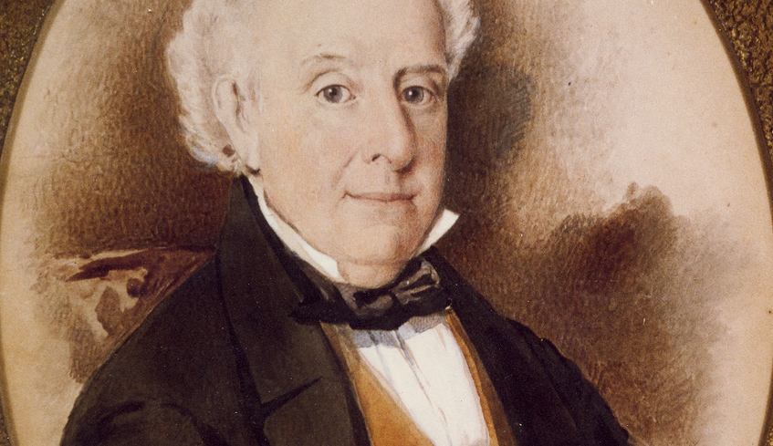 A painting of Colonel Thomas Talbot