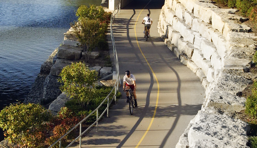 Cycling Path Greenway Park